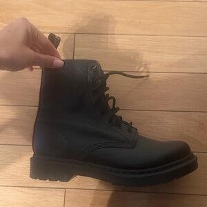 Dr. Martens Black Leather Boots